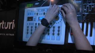 Video thumbnail for ARTURIA SPARK Drum Machine & Beat Production Center Overview | agiprodj.com - NAMM 2012 by agiprodj