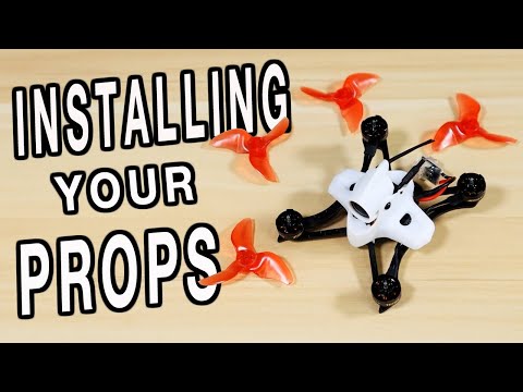 How to Install Drone Propellers