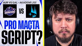 TR AKADEMİ LİGİNDE SCRIPT Mİ KULLANILDI?