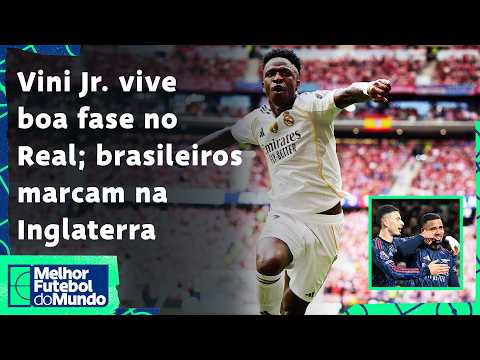 VINI VIVE MELHOR MOMENTO PELO REAL EM 2025-26, PSG SOFRE CRISE E BRASILEIROS BRILHAM NA INGLATERRA
