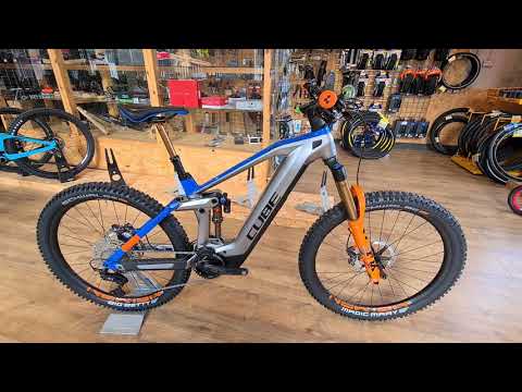 2021 Cube Stereo Hybrid 160 Action Team walk around