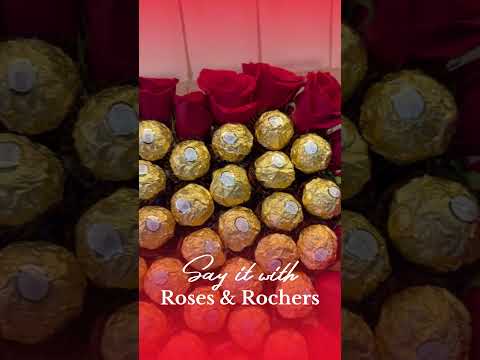 Say it with Roses & Rochers #chocolatebouquets #flowers #MyFlowerTree #Mft #chocolate #shorts #order