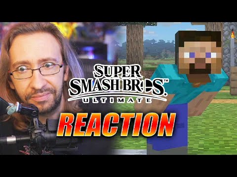 Maximilian Dood - MAX REACTS: Minecraft Steve Is In Smash Ultimate
