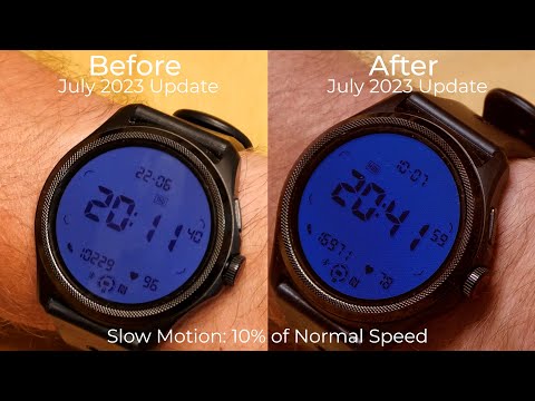 Mobvoi TicWatch Pro 5: Is Tilt to Wake faster after July '23 update?