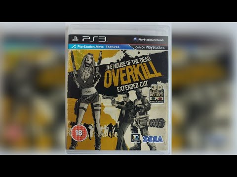 PS3 Longplay | House of The Dead 5 Overkill (2009) Grindhouse zombie PS move game