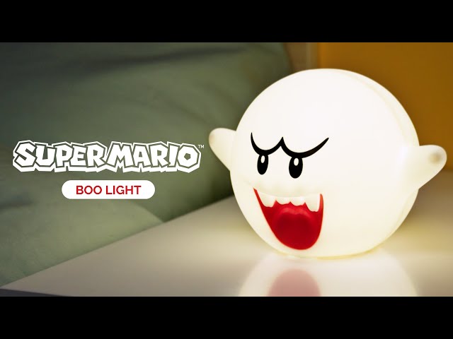 Paladone Lámpara Super Mario Boo Fantasma video