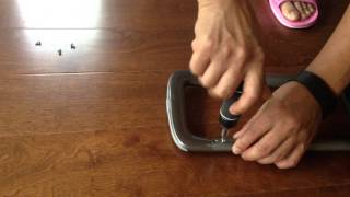 how to fix luggage handle