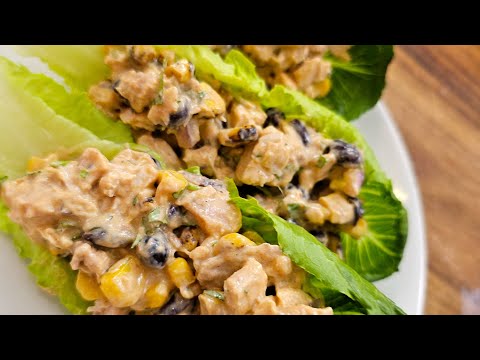 Chicken Salad Lettuce Wraps