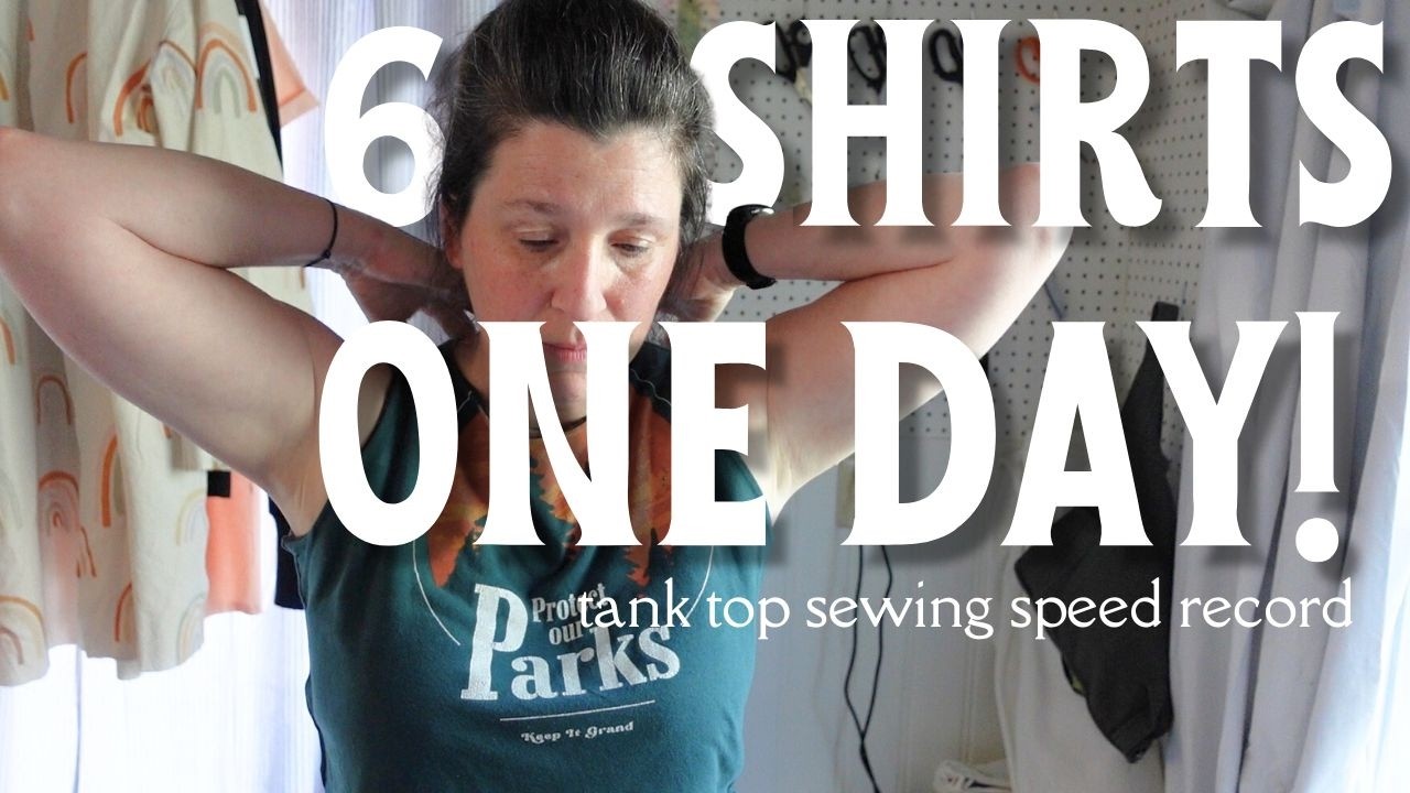 This is The EASIEST Tank Top Sewing Hack EVER