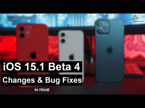 ios 15.1 beta 4 I All Changes & Bug Fixes in Hindi I TechnoaddictsIndia