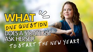 Plan With Me: One Question to Start the Year Right