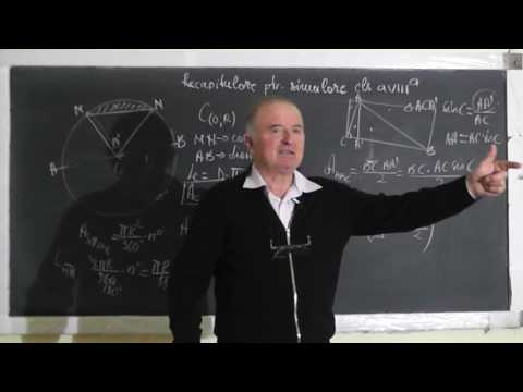 3/3 Lectia 1421 Recapitulare pentru simulare: Problema la geometrie data in 2015 si altele Clasa 8