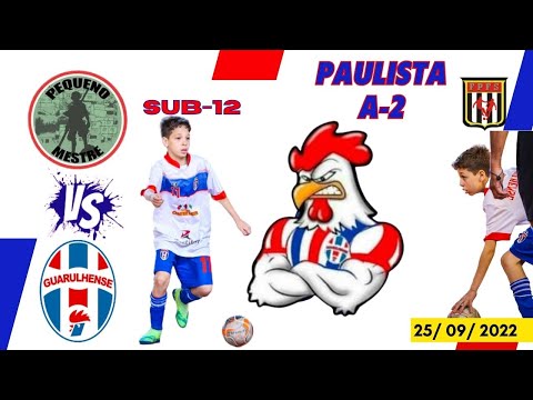 Pequeno Mestre x Guarulhense - Paulista Futsal A-2 - SUB-12