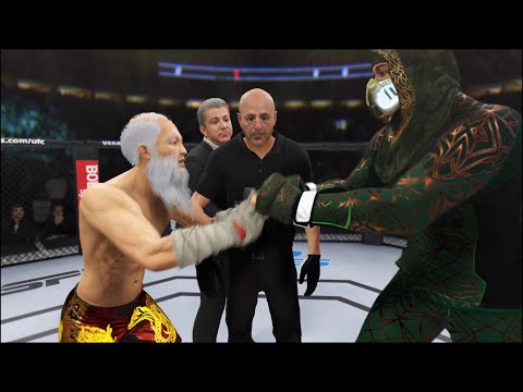 UFC 4 - Old Bruce Lee vs. Green Ninja - Crazy UFC 👊🤪