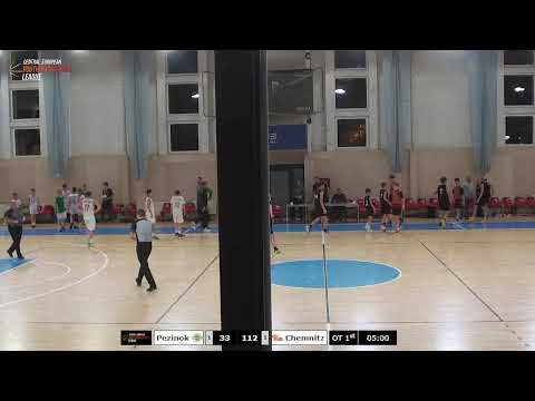 CEYBL U14, 22. 11. 2025, BK Pezinok - Niners Academy