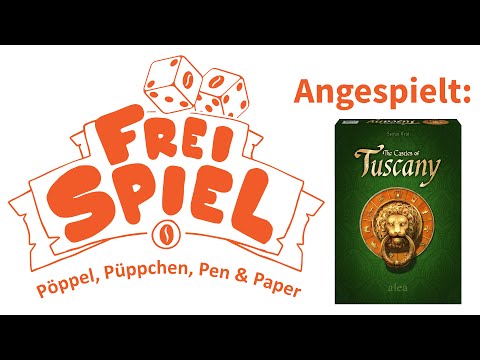 Angespielt - Castles of Tuscany (ALEA) Regeln und Meinung