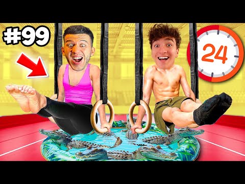 ОЦЕЛЯВАМЕ ЕКСТРЕМНА ГИМНАСТИКА ОТ НИВО 1-100 ЗА 24 ЧАСА!