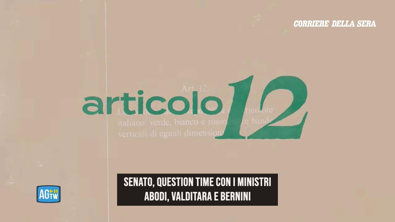 Senato, question time con i ministri Abodi, Valditara e Bernini