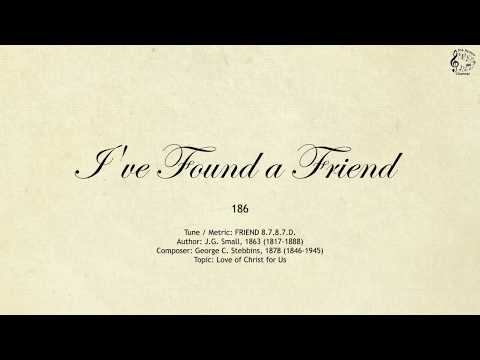 186 I've Found a Friend || SDA Hymnal || The Hymns Channel