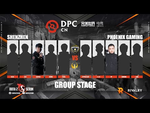 ShenZhen vs Phoenix Gaming - DPC CN 2021/22 Tour 2: Division II - Group Stage - B03