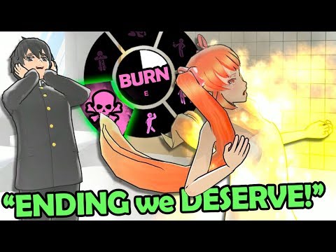 Osana's CONFESSION goes WRONG... SENPAI BURNS HER! I REGRET this ENDING! (Yandere Simulator Update)