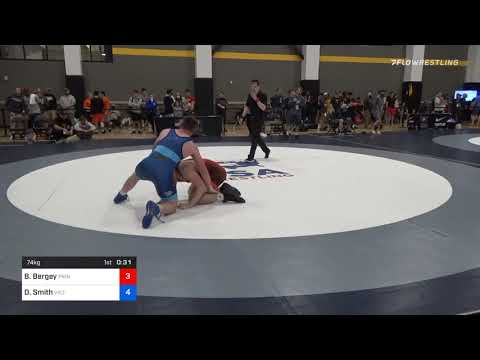 74 Kg Consolation - Blaine Bergey, Princeton Wrestling Club Vs Drake Smith, Victory Wrestling
