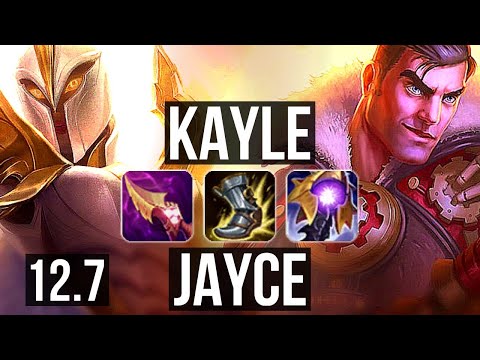 KAYLE vs JAYCE (TOP) | Rank 5 Kayle, 2.7M mastery, 8/3/15, 600+ games, Dominating | KR Master | 12.7