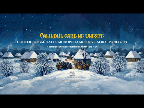 LIVE: Concertul de colinde al Mitropoliei Moldovei și Bucovinei „Colindul care ne unește” (2025)