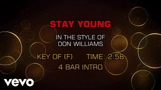 Don Williams - Stay Young (Karaoke)