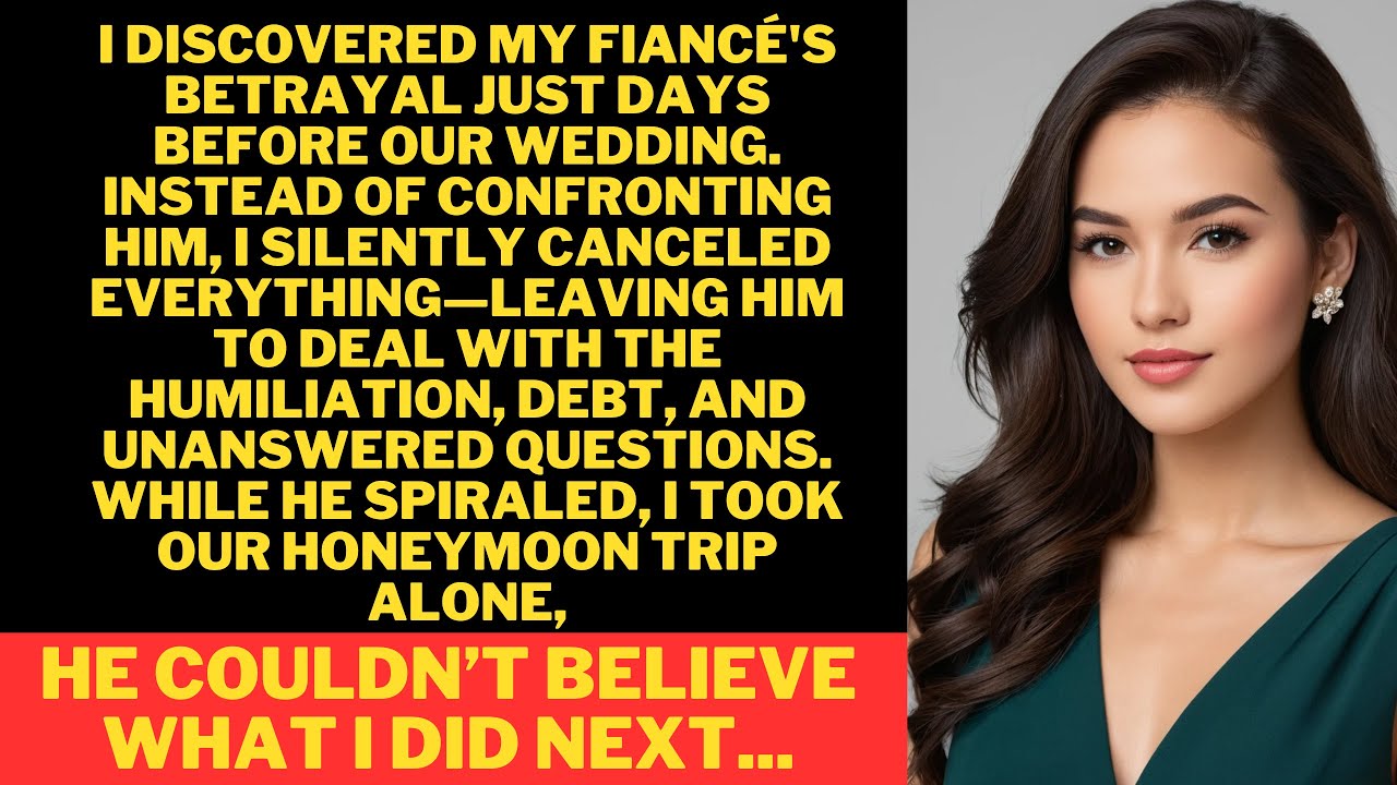 I Caught My Fiancé Cheating Days Before Our Wedding—So I Vanished and Left Him to Face the Loneli...