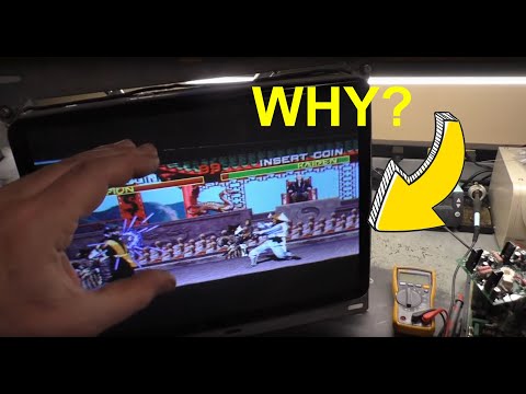 24.8" Makvision Wei-Ya Arcade Monitor Chassis Repair - Vertical Deflection Issues. SUPER Frustrating