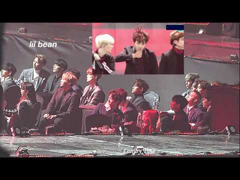 SEVENTEEN reaction to BTS - Mic Drop [SMA 2018]