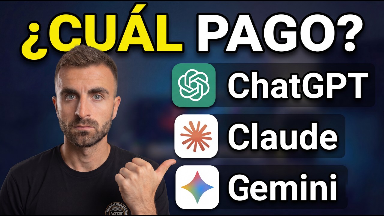 ChatGPT vs Gemini vs Claude: cuál pagaría en 2026