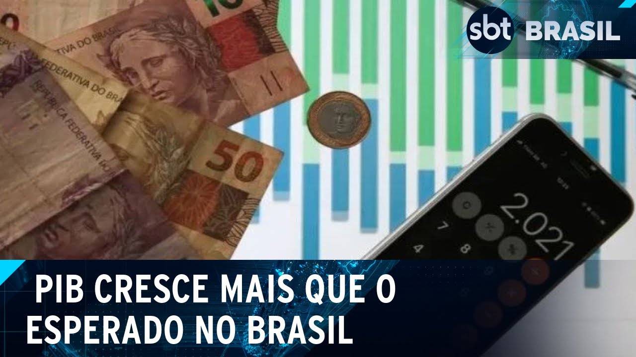PIB do Brasil cresce 1,4% no segundo trimestre de 2024, diz IBGE | SBT Brasil (03/09/24)