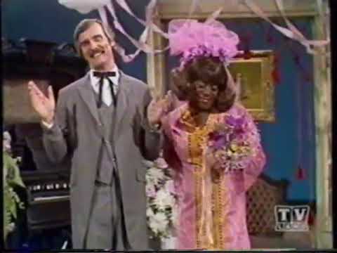 07Feb1974 The Wedding Day of Geraldine Jones and 'Killer' with Flip, Dennis Weaver and O. J. Simpson