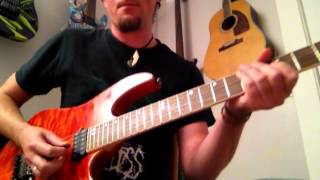 Mastodon Capillarian Crest guitar lesson - hybrid picking middle section by Ben Eller