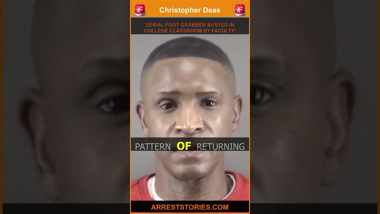 SERIAL FOOT GRABBER BUSTED IN COLLEGE CLASSROOM BY FACULTY!