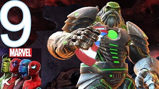 MARVEL Conquest Of Champions - Gameplay Walkthrough Part 9 - Boss Of Act 4 (iOS, Android)