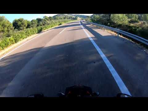 Castelló a Tortosa AP-7 GoPro Cb500F