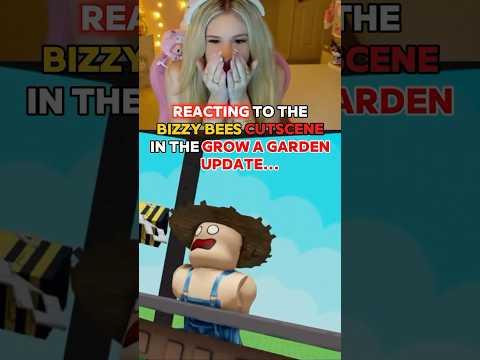 Have You Played the New “BIZZY BEES” UPDATE in GROW A GARDEN on ROBLOX?? 🐝