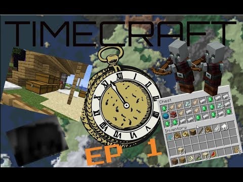 Timecraft EP 1: Finding treasure, potential signs of life, and a place to set up.