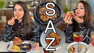 Saz | American Brassiere | BKC restaurants | BKC Mumbai | Restaurants In Mumbai| Saz Jio World Drive