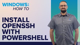 How to Install OpenSSH Client and Server Using PowerShell in Windows 10