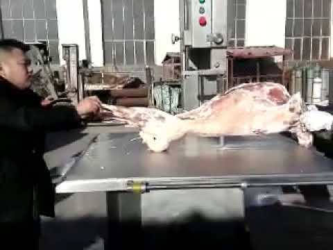 Commercial Meat Band Saws 3KW Electric Kitchen Beef Cutting Machine  Saw Blade Cutter Size 3745mm