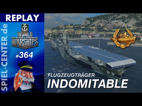 World of Warships Replay #364: Indomitable [ Ein CV ohne Torps...? ]