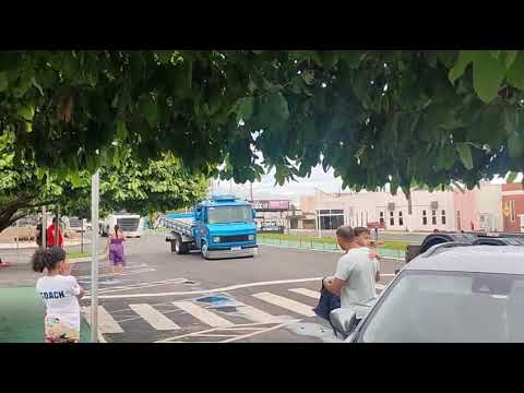 Encontro de caminhões em Morrinhos Goiás 