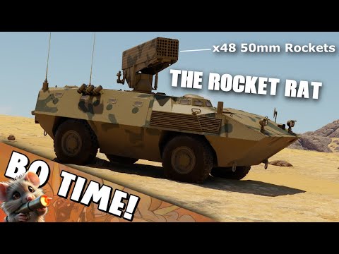 War Thunder's New Rocket Car Is Chaos! - FIROS 6