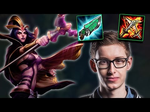 HOW TO PLAY BJERGSEN'S GUNBLADE LEBLANC MID - League of Legends Commentary