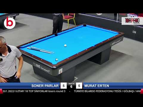 SONER PARLAR & MURAT ERTEN Bilardo Maçı - 