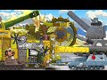 Massive battle of steel tanks. Animation about tanks. Machine tank cartoon. Xe tăng.